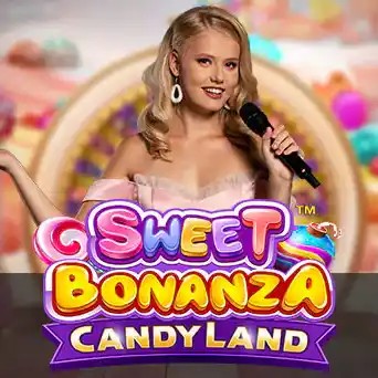 Sweet Bonanza CandyLand by Pragmatic Play, showcased at wellington-be.com – game logo