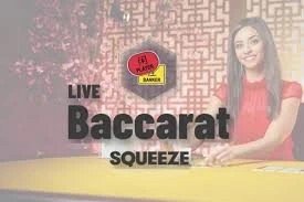 Play Baccarat Squeeze slot by Evolution on wellington-be.com