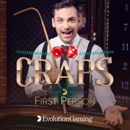 First Person Craps logo – Table Games by Evolution at Wellington Casino