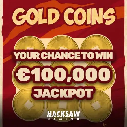 Enjoy Gold Coins by Hacksaw Gaming – logo hosted on wellington-be.com