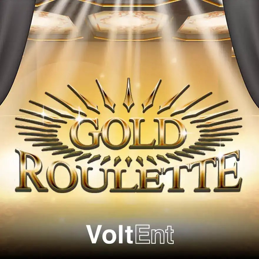 Gold Roulette by VoltEnt, showcased at wellington-be.com – game logo