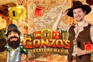 Enjoy Gonzo's Treasure Map by Evolution – logo hosted on wellington-be.com