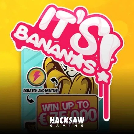It’s bananas! game by Hacksaw Gaming – logo hosted on Wellington Casino