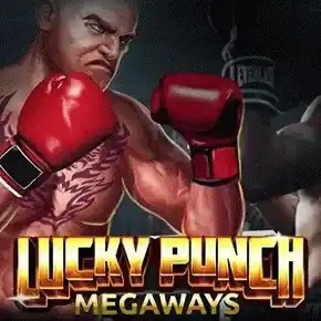 Lucky Punch Megaways by Onlyplay, showcased at wellington-be.com – game logo