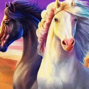 Official Megaways logo: Mustang Gold Megaways by Pragmatic Play at Wellington Casino