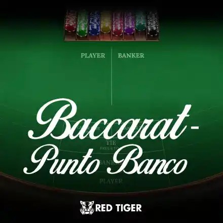 Punto Banco by Red Tiger Gaming, showcased at wellington-be.com – game logo