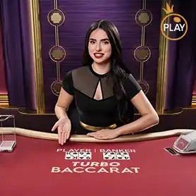 Turbo Baccarat slot logo by Pragmatic Play at Wellington Casino