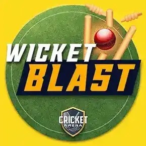 Crash Games logo of Wicket Blast from Turbo Games at Wellington Casino